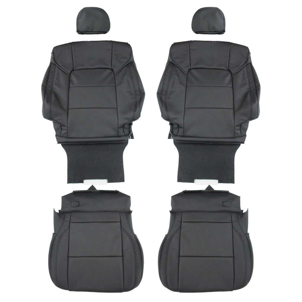 Mitsubishi Outlander ZL - ES 7 Seater SUV - Premium Leather Trim Kit Front Seat Upholstery